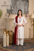 Elegant White 3 Piece Suit
