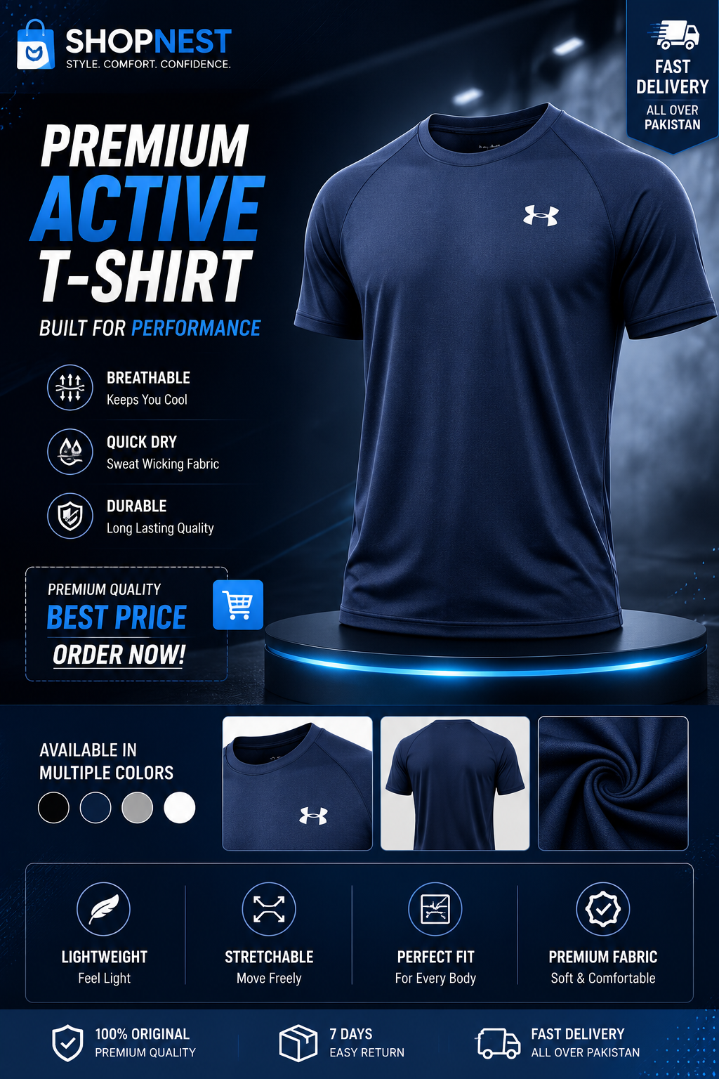 gym fit shirt